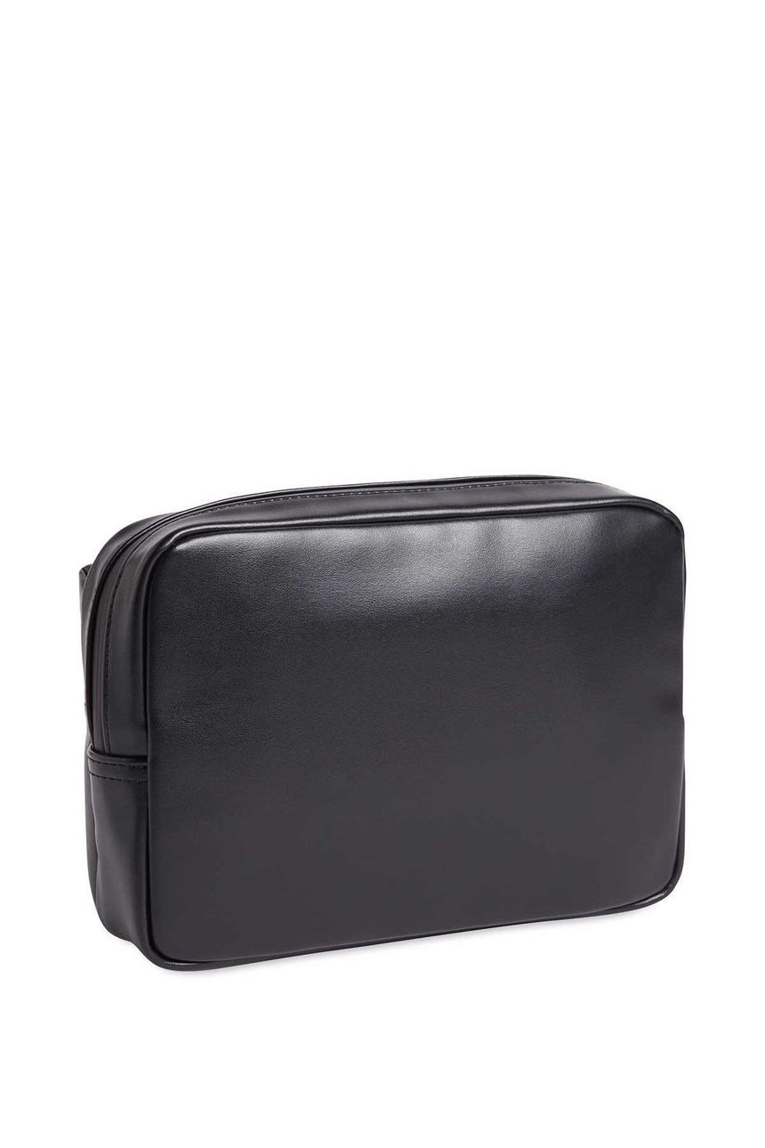 Calvin Klein Plaque Pouch Makyaj Çantası Black