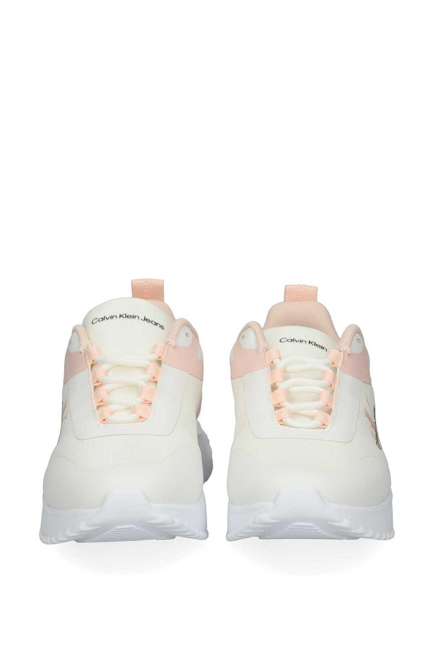 Calvin Klein Eva Runner Low Lace Mix Sneakers White