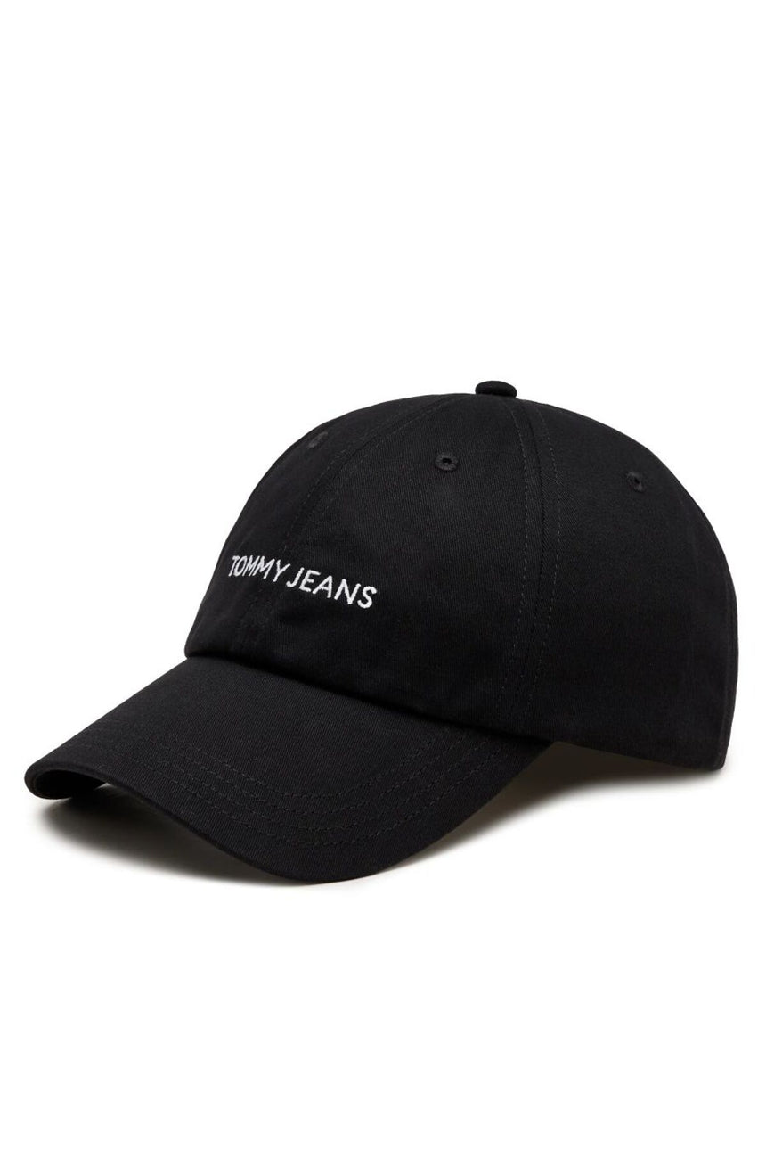 Tommy Hilfiger Linear Logo Cap Black