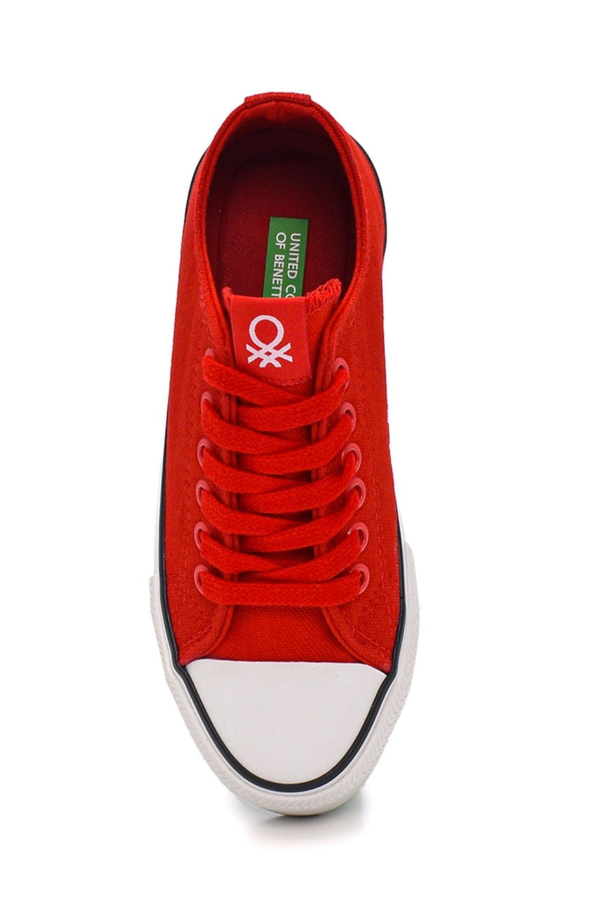 Benetton Kadın Spor Ayakkabı Kırmızı