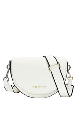 Tommy Hilfiger Staple Saddle Çapraz Askılı Kadın Çantası Bright White