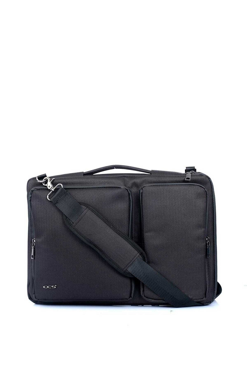 Ççs 17,3'' Çapraz Askılı Evrak Çantası Siyah
