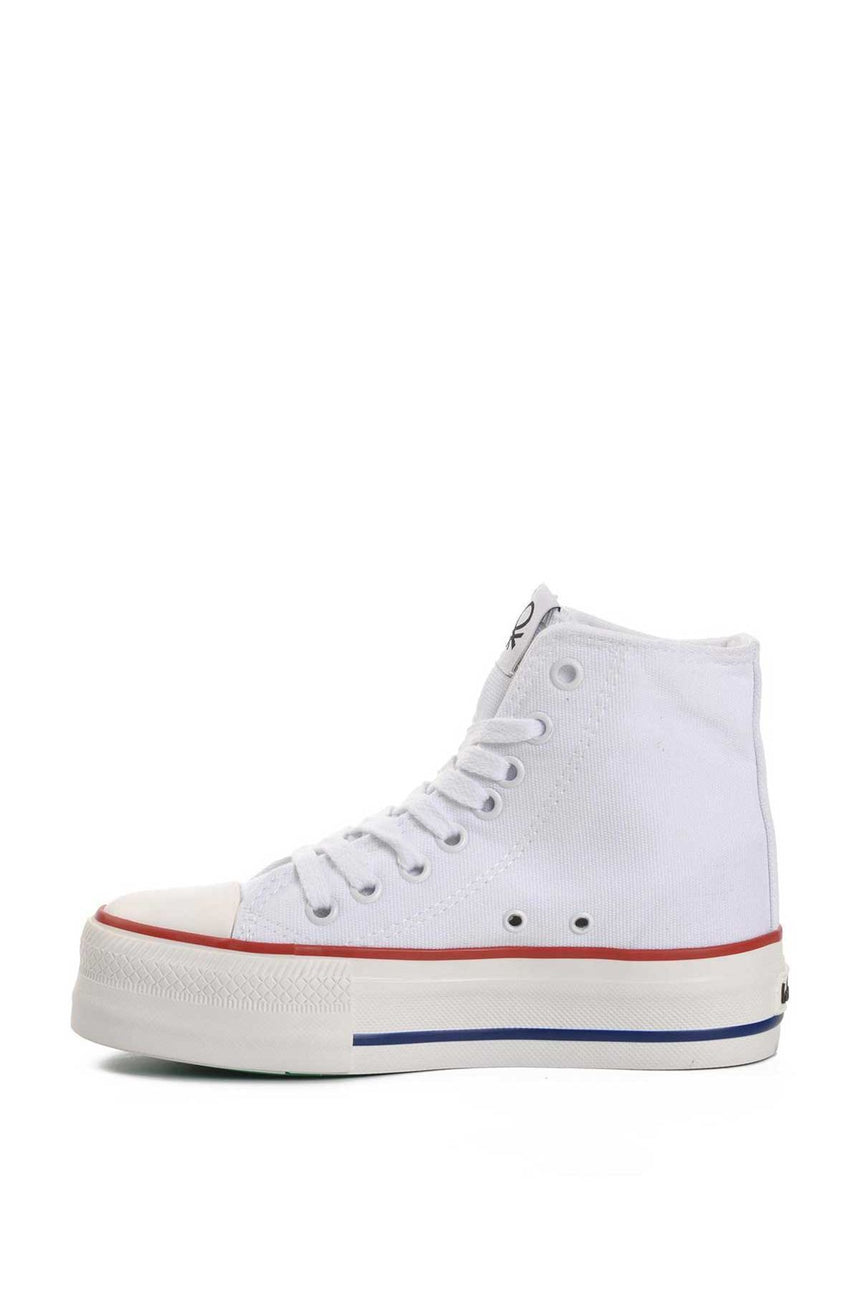 Benetton Kadın Spor Ayakkabı Beyaz