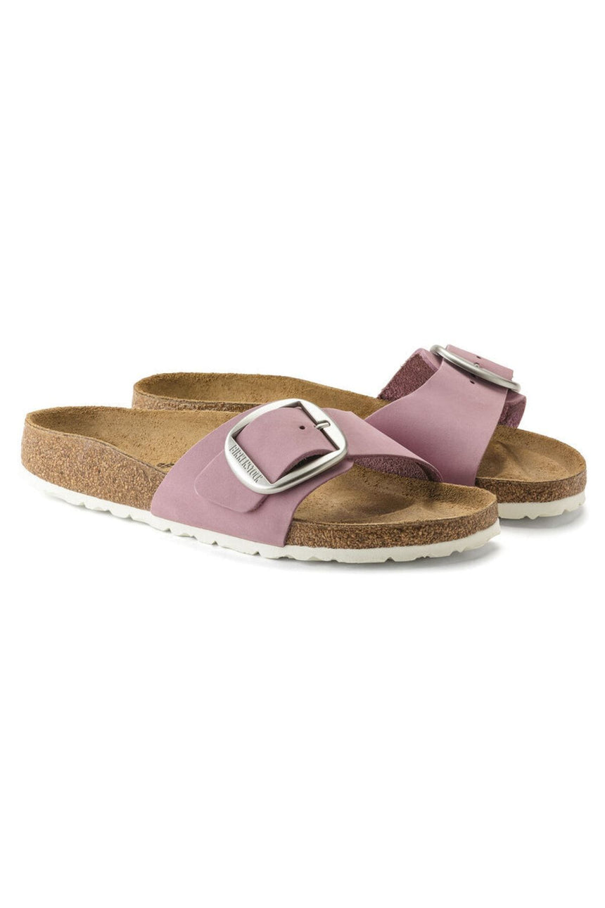 Birkenstock Kadın Madrid Big Buckle Nu Terlik Orchid