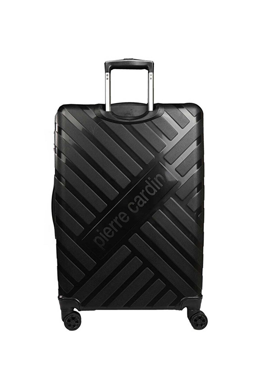 Pierre Cardin Orta Boy Sert Valiz Siyah
