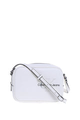 Calvin Klein Sculpted Camera Bag Two Tone Kadın Çapraz Çanta Warm White