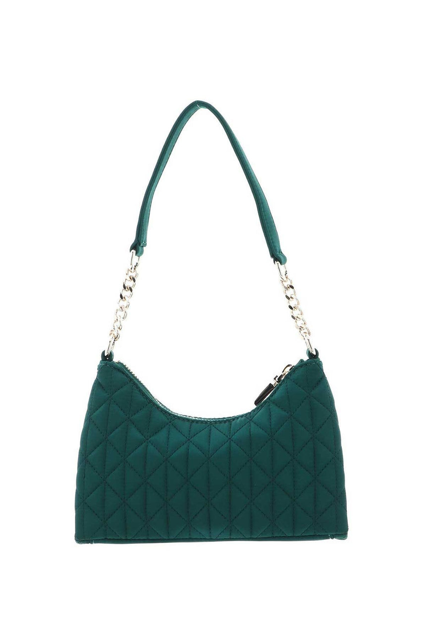 Guess Velina Mini Top Zip Omuz Çantası Emerald