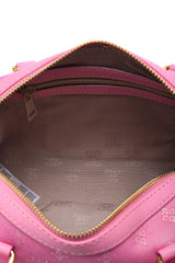 Pierre Cardin Monogram Kanvas Mini Çapraz Askılı Kadın Çantası Şeker Pembe