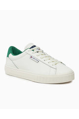 Tommy Hilfiger Cupsole Low Top Sneakers Ivory/Cape Green