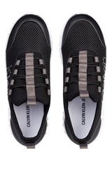 Calvin Klein Runner Sneaker Laceup Mesh Kadın Sneakers Black