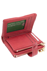 Benetton Vintage Small Kadın Cüzdanı Kırmızı