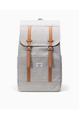 Herschel Retreat Backpack Sırt Çantası Light Grey Crosshatch