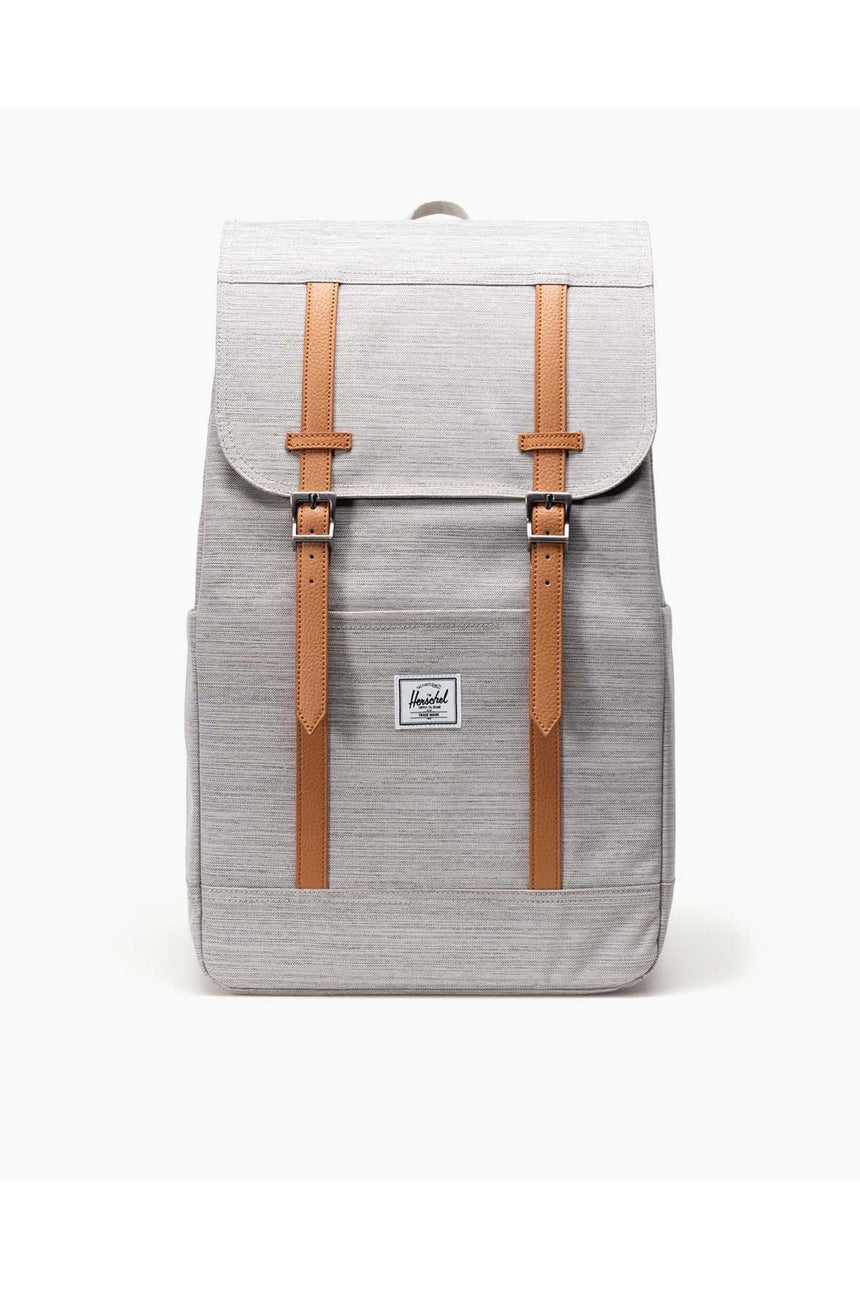 Herschel Retreat Backpack Sırt Çantası Light Grey Crosshatch