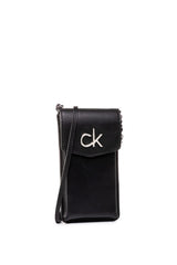 Calvin Klein Re-Lock Phone Pouch Kadın Cüzdanı Black