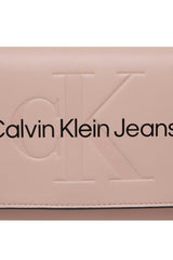 Calvin Klein Mono Flap Zincirli Çapraz Askılı Çanta Pink