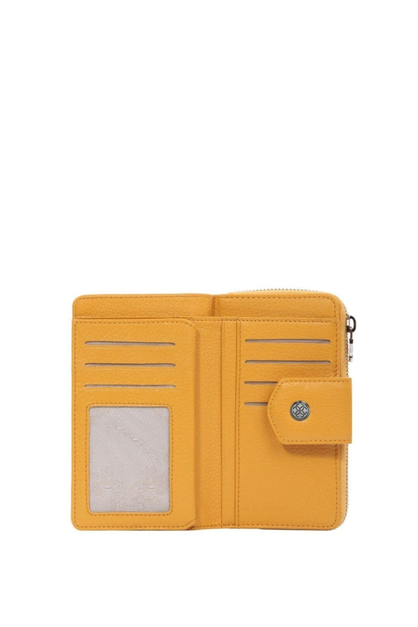 Cengiz Pakel Çok Gözlü Kadın Cüzdanı Hardal