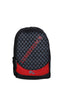 Lumberjack İki Bölmeli Sırt Çantası Siyah - Kırmızı
