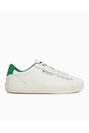 Tommy Hilfiger Cupsole Low Top Sneakers Ivory/Cape Green