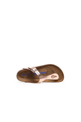 Birkenstock Gizeh Nl Sfb Parmak Arası Kadın Terlik Bakır