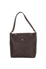 Benetton Mono Yüzey Kadın Kol Çantası Kahve- Haki