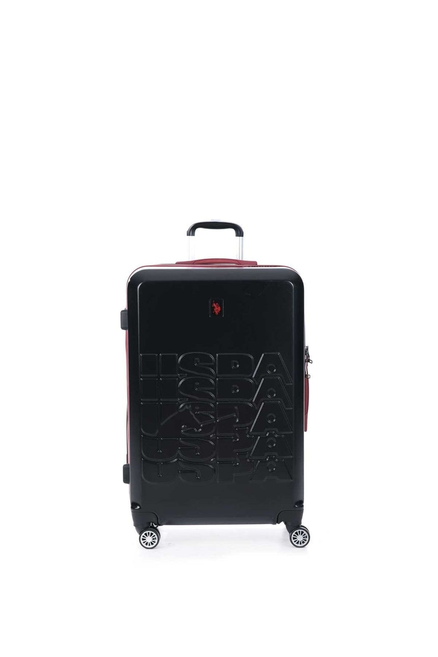 Us Polo Assn Pc Büyük Boy Valiz Siyah