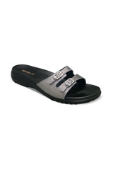 Ceyo Kemer Tokalı Terlik Bronz