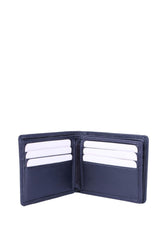 Grande Çift Banknotlu Üç Blok Erkek El Portföyü Lacivert