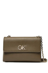 Calvin Klein Re-Lock Ew Çapraz Askılı Kadın Çantası Green
