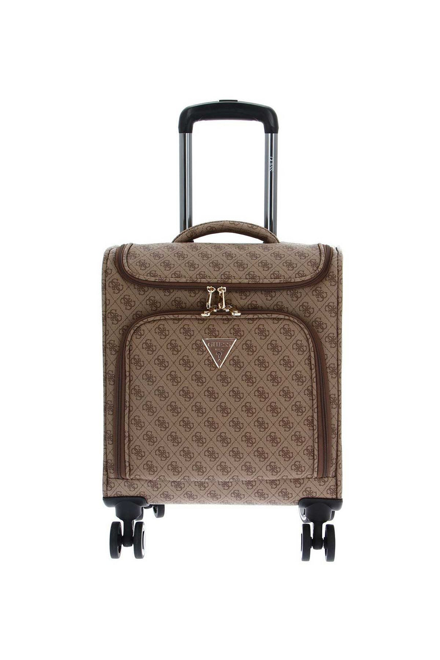Guess Divvy Wheeeled Travel Kabin Boy Valiz Latte