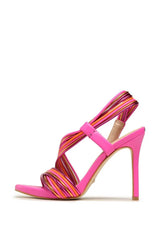 Guess Dress Kadın Topuklu Sandalet Fuxia