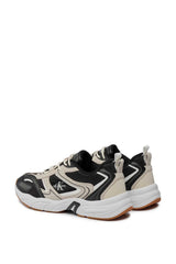 Calvin Klein Retro Tennis Logo Detaylı Sneakers Black/Eggshell/Bright White