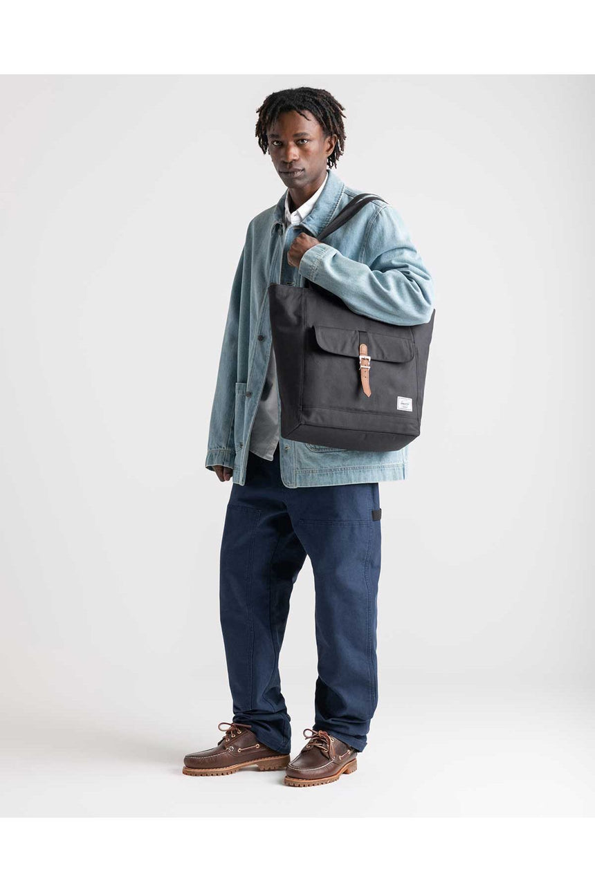 Herschel Retreat Tote Omuz Çantası Black