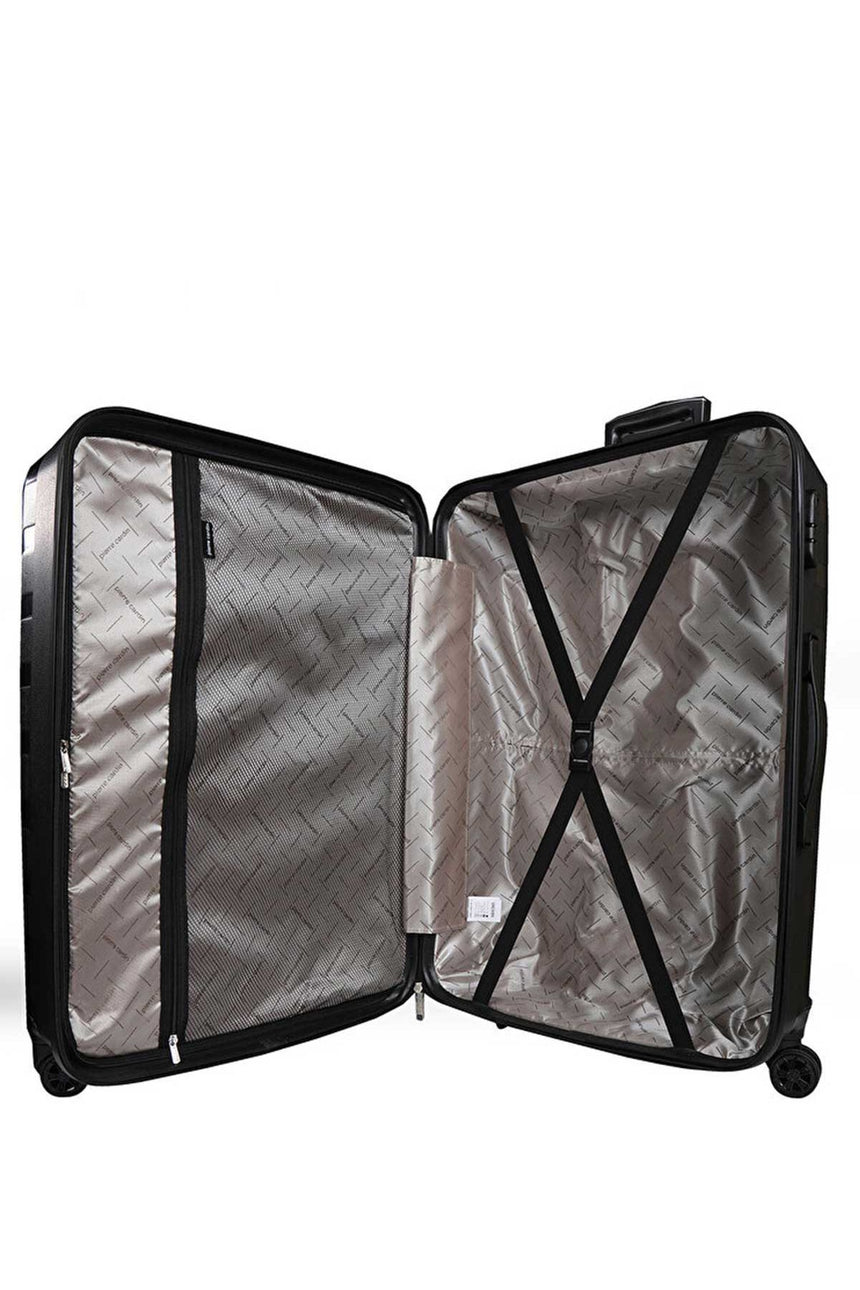 Pierre Cardin Orta Boy Sert Valiz Siyah