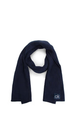 Calvin Klein Basic Rib Erkek Atkı Ve Bere Takımı Dark Navy