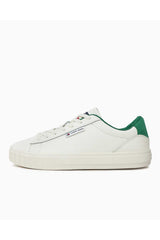 Tommy Hilfiger Cupsole Low Top Sneakers Ivory/Cape Green