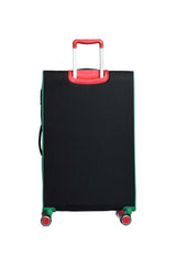 Benetton Orta Boy 60 Cm Kumaş Valiz Siyah