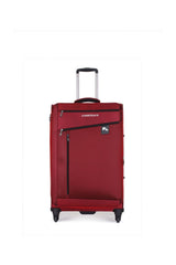 Lumberjack Dört Bölmeli Büyük Boy Valiz Kırmızı