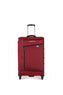Lumberjack Dört Bölmeli Büyük Boy Valiz Kırmızı