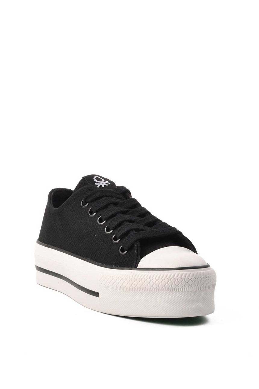 Benetton Kadın Spor Ayakkabı Siyah