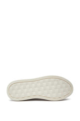 Calvin Klein Bold Flatform Low Lace Up Sneakers Beige