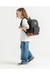 Herschel Heritage Youth Backpack Sırt Çantası Black/Saddle Brown
