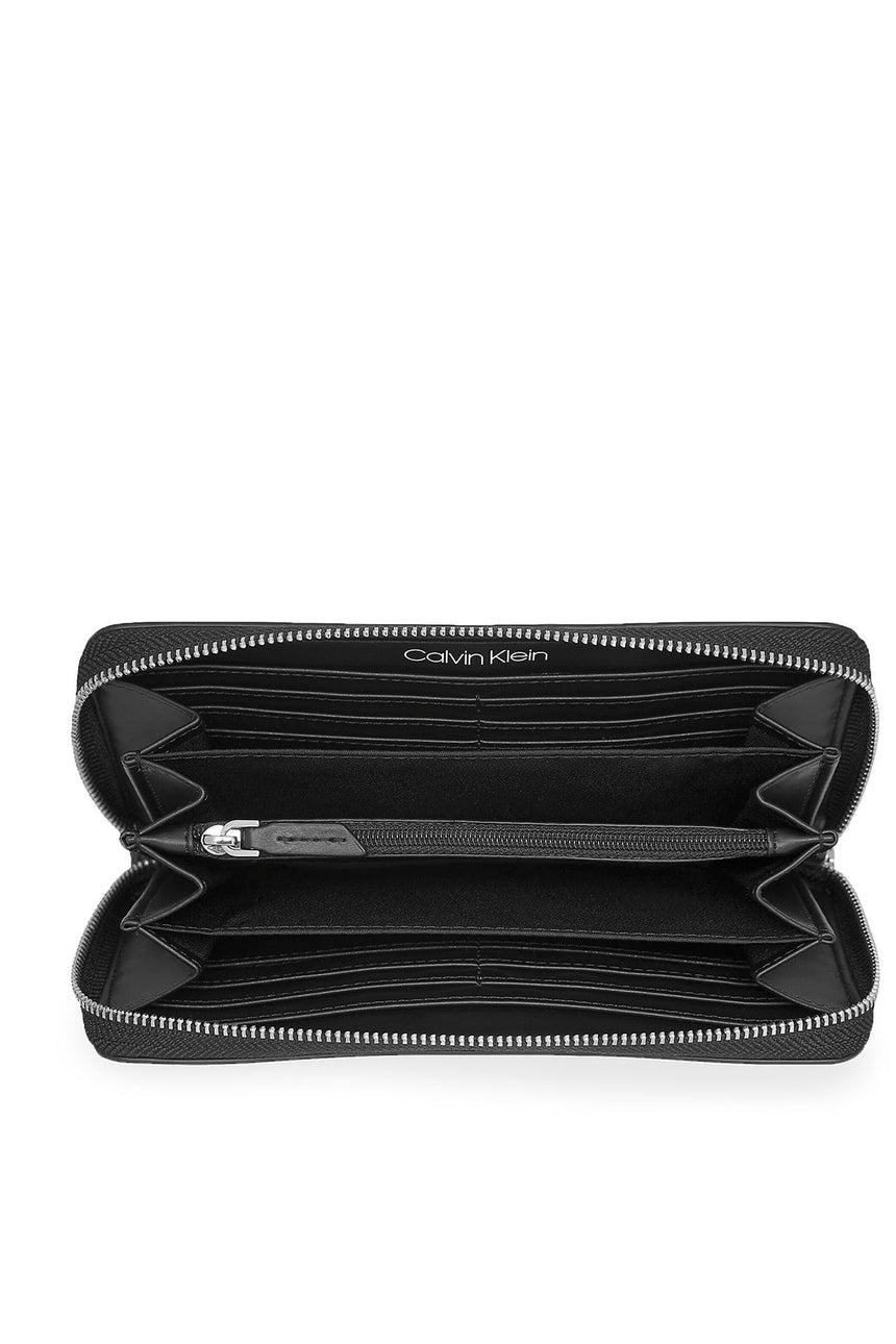 Calvin Klein Z/A Wallet Lg - Kadın Cüzdan Black