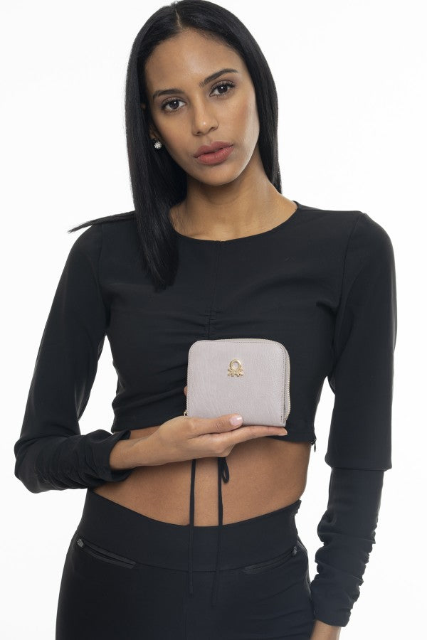 Benetton X-Small Rio Kadın Cüzdanı Açık Gri