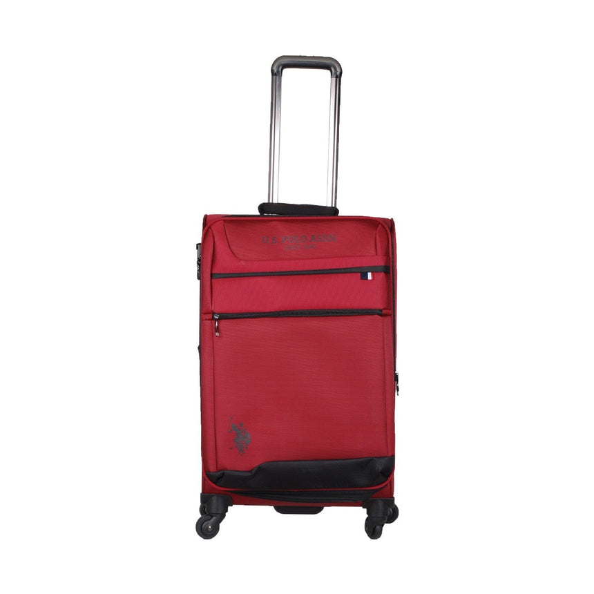 U.s Polo Assn Körüklü Orta Boy Valiz Bordo