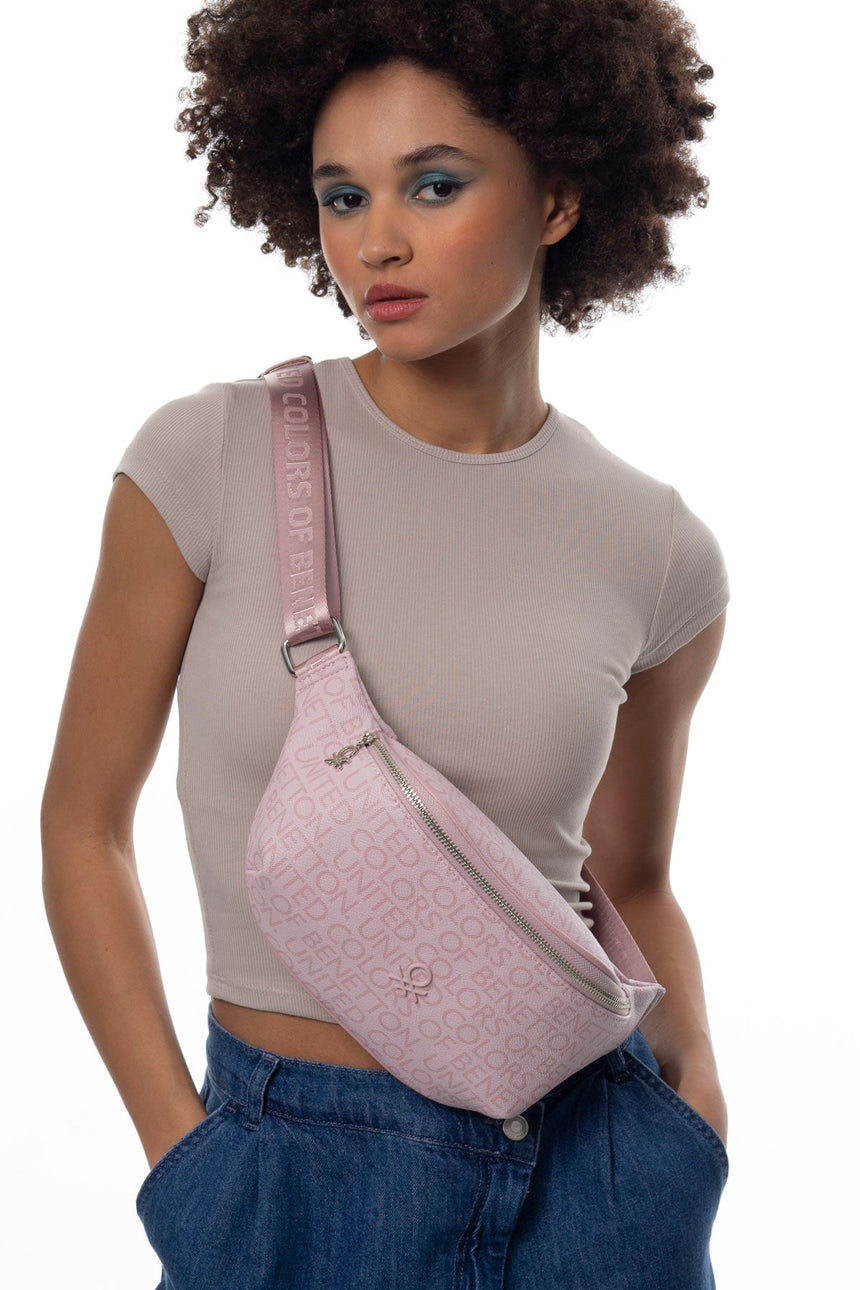 Benetton Kadın Bel Çantası Pembe