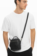 Benetton Tutma Kulp Detaylı Çapraz Askılı Çanta Siyah