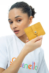 Benetton Çıtçıtlı Kartlık Hardal