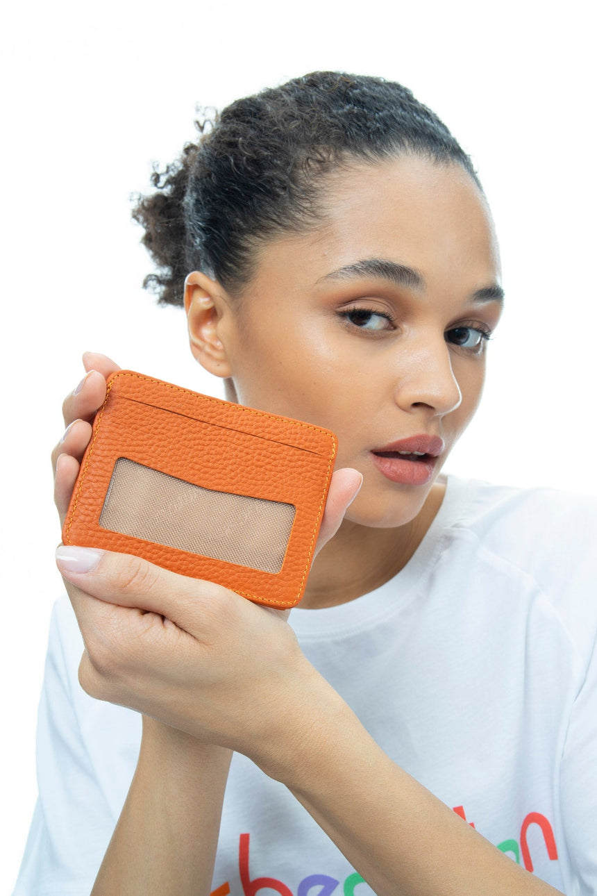 Benetton Çıtçıtlı Kartlık Turuncu