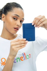 Benetton Logo Detaylı Kartlık Sax