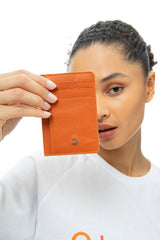 Benetton Logo Detaylı Kartlık Turuncu